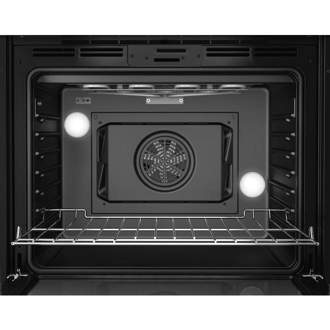 Bosch 800 Series Double Wall Oven 9.2 cu. ft 30" Black HBL8661UC