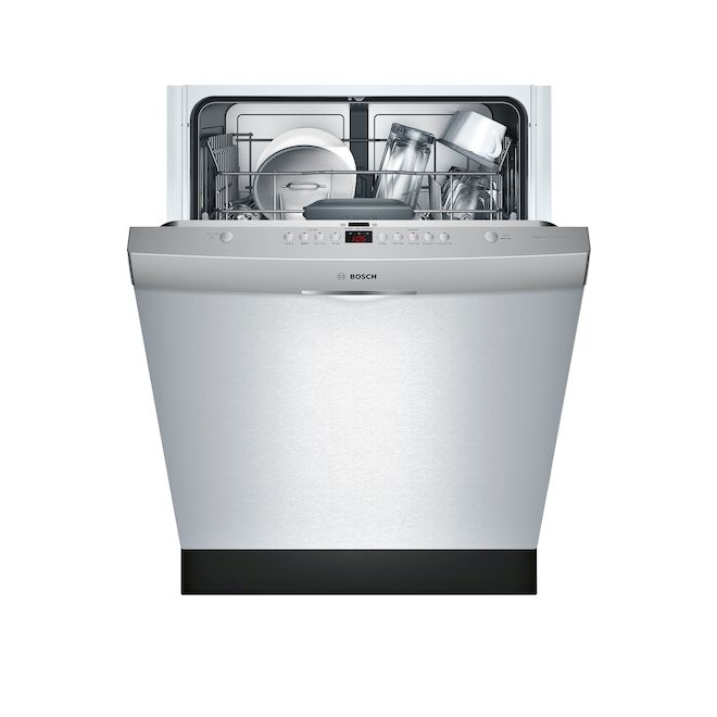 Lave-vaisselle encastré Bosch, 3 paniers, 24po, inox SHXM63W55N