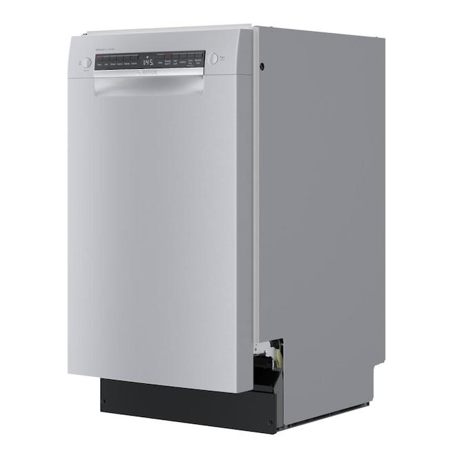 Bosch 800 Series BuiltIn Dishwasher 18in Metal Stainless Steel