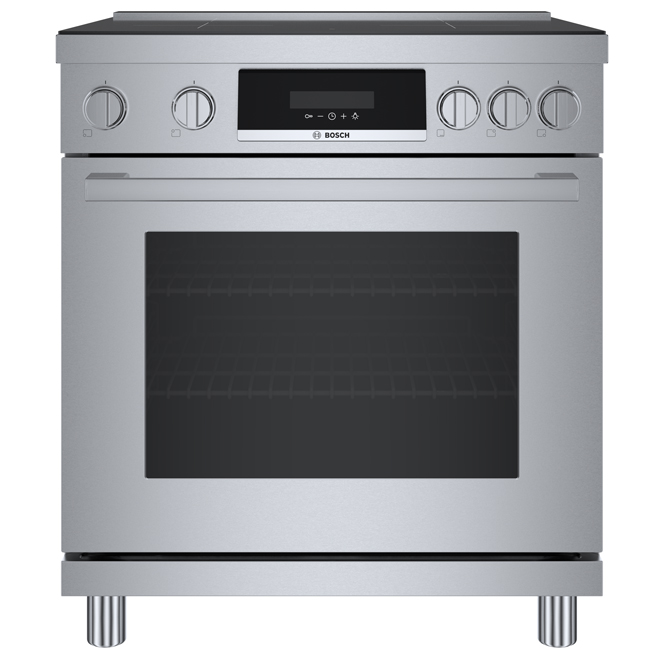 Bosch Induction Range Freestanding 30 po Stainless Steel HIS8055C