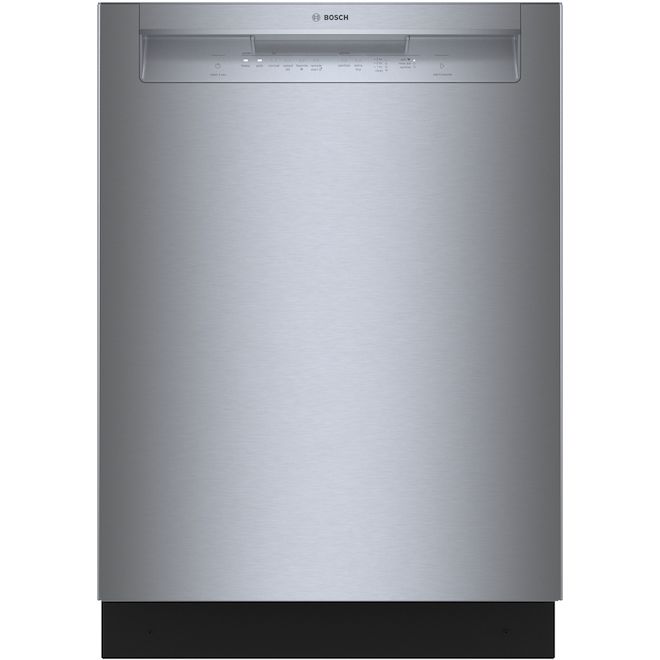 Bosch 100 Series 24 In Smudge Free Stainless Steel Smart Built In