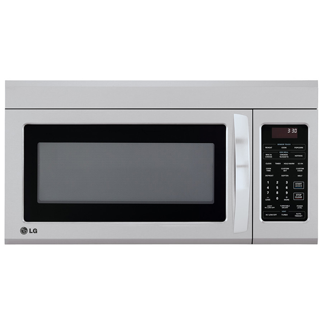 LG Over-the-Range Microwave Oven - 1.8-cu ft - Stainless Steel - EasyClean