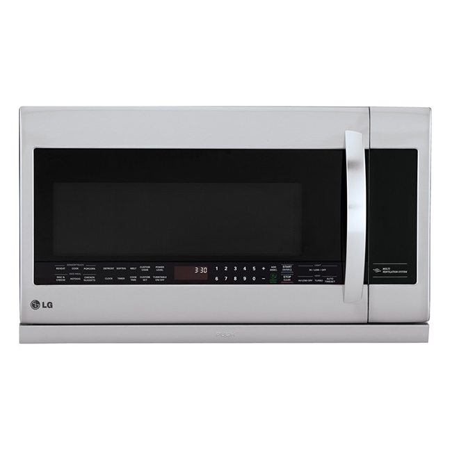 LG Over-the-Range Microwave - 2.2-cu ft - Stainless Steel - EasyClean