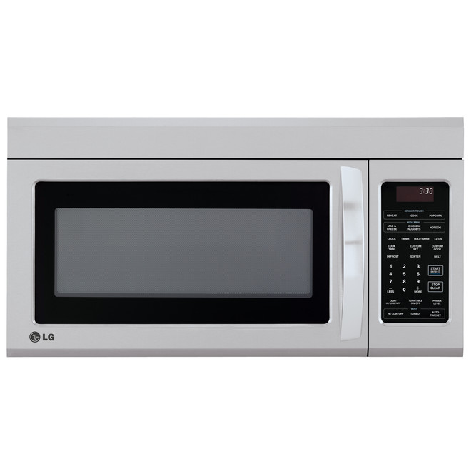 LG Microwave Oven - 1.7-cu ft - 900 W - Stainless Steel