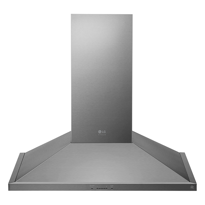 LG 30-in Stainless Steel Ducted Wall-Mounted Range Hood