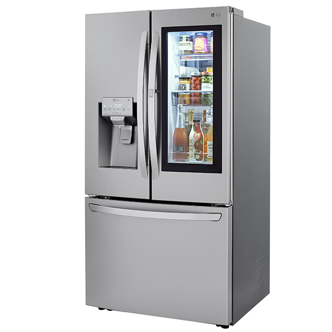 LG FrenchDoor Refrigerator 36" 23.5 cu. ft. Stainless LRFVC2406S RénoDépôt