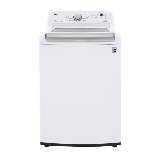 LG Top Load 5.8 cu.ft. Capacity White Washer with Direct Drive Motor