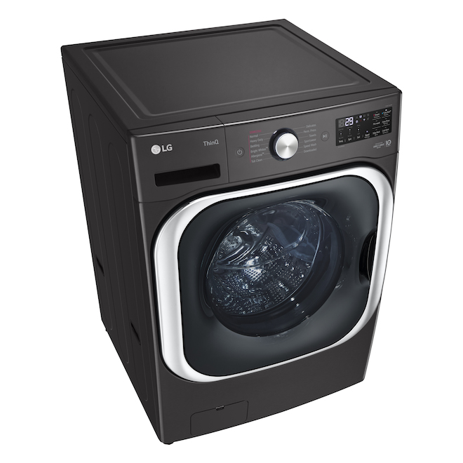 LG 6cu. ft. High Efficiency Stackable FrontLoad Washer (Black