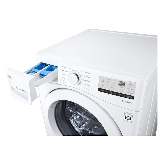 LG 5.2cu ft High Efficiency White ENERGY STAR® Certified Stackable