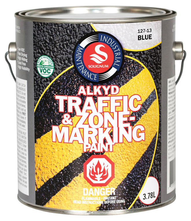 Solignum Traffic and Zone Marking Paint - 3.78 L - Blue