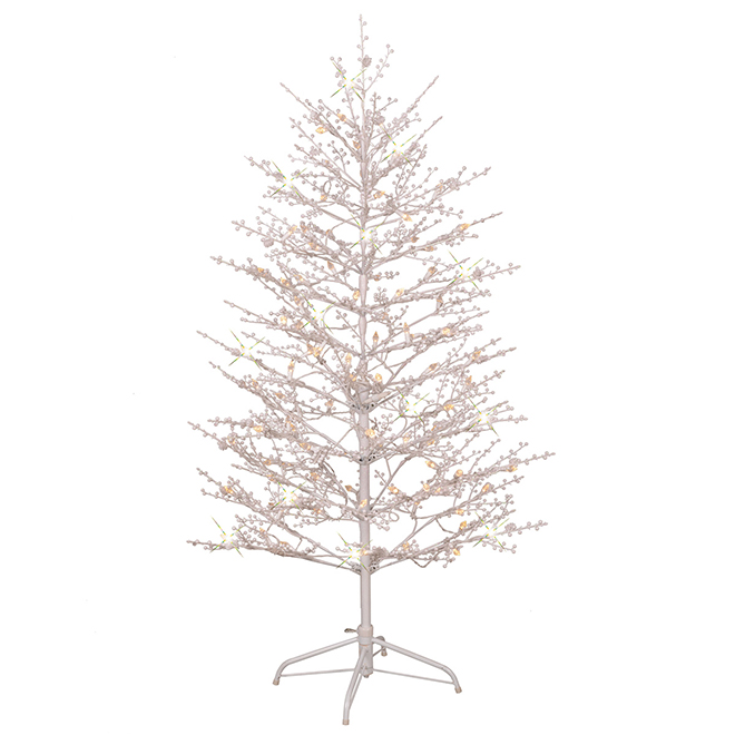 Ge Indoor Outdoor Pre Lit Tree Del C4 5 White 21531lc Réno Indoor Outdoor Pre Lit Tree Del C4 5 White