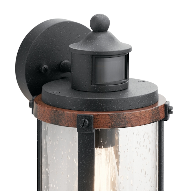 KICHLER LIGHTING Kichler Barrington 13.25in H x 6.5in W 1Light Black