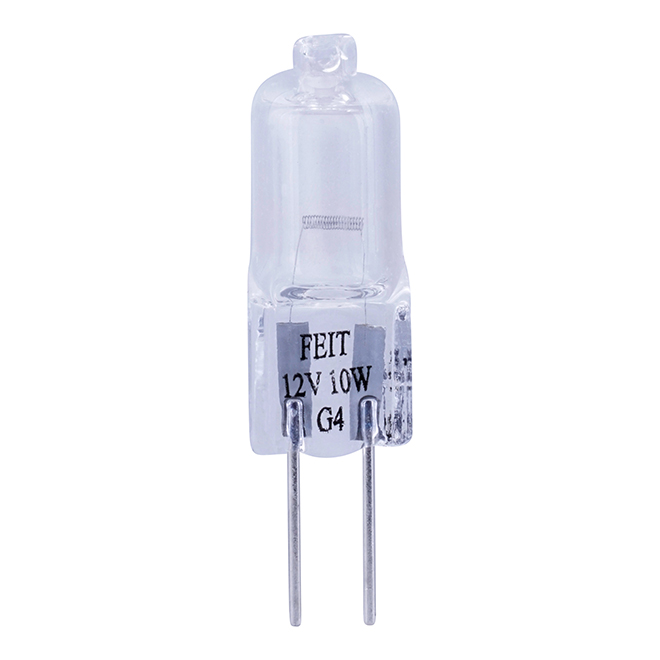 Ampoule halogène Feit Electric, blanc brillant, intensité réglable, culot  T4-G9, 120 V, 50 W