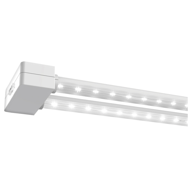 Lampe LED pour plantes à spectre complet à 4 flammes, col de cygne 360°,  USB - PEARL