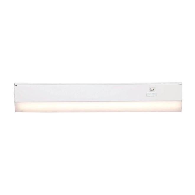 Lampe DEL pour dessous d'armoire de qualité supérieure Good Earth Lighting,  18 po UC1299-WH118LF0G