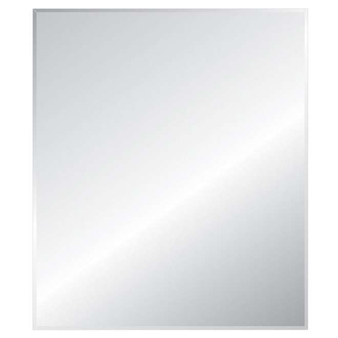 Frameless Beveled Edge Rectangle Wall Mirror 24 X 30 Réno Dépôt Frameless Beveled Edge Rectangle Wall Mirror 24