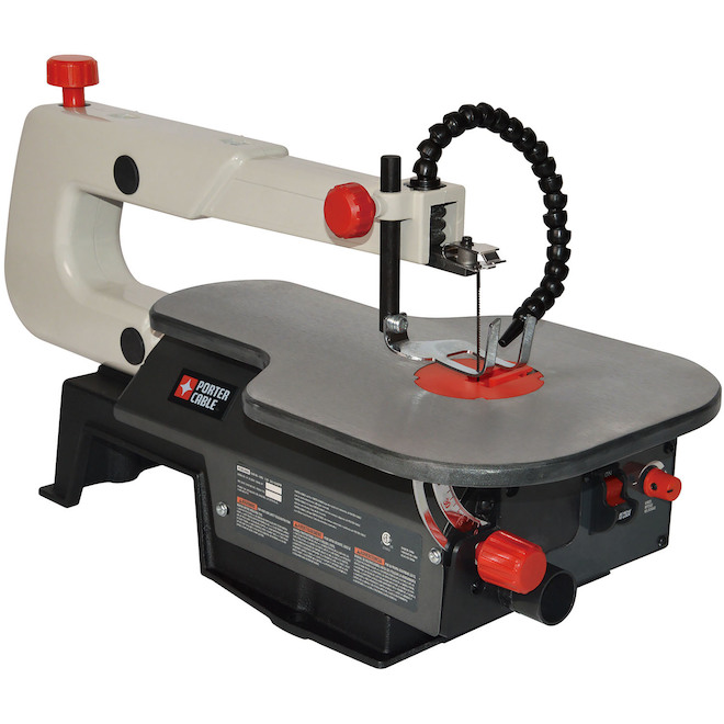 Porter-Cable 16-in 1.2-Amps Variable Speed Scroll Saw PCXB340SS Réno-Dépôt