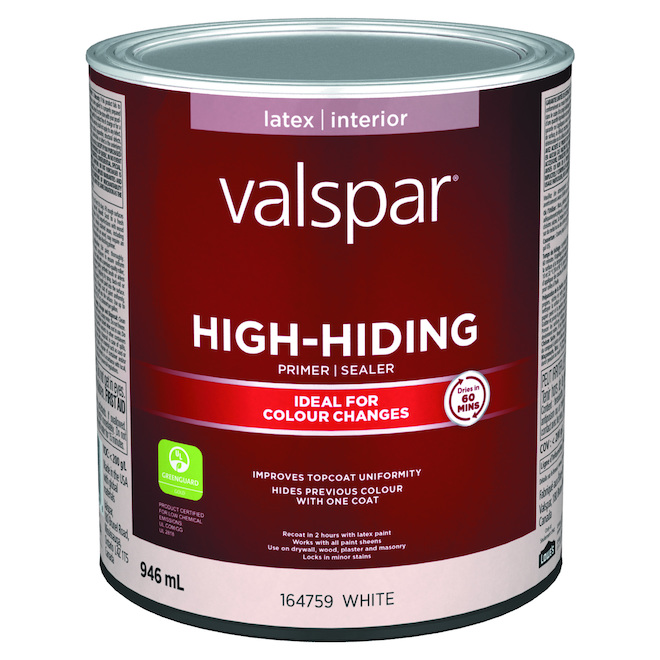 Valspar High Hiding Primer Dry Time at Sara Meyer blog