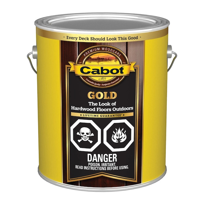Cabot Walnut Transparent Exterior Stain and Sealer in One (Actual Net