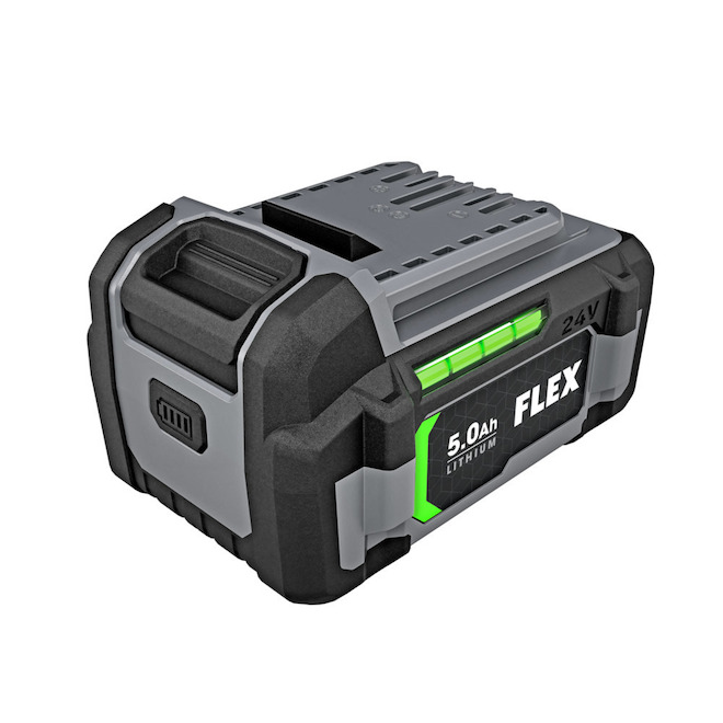 Batterie Flex 24 V de 5 Ah pour outils électriques, lithium ion