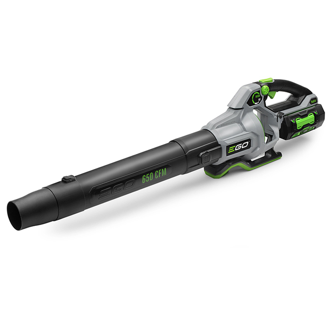 EGO POWER+ 650 CFM 56 V 4.0 Ah Cordless Brushless Leaf Blower - Battery and Charger Included
