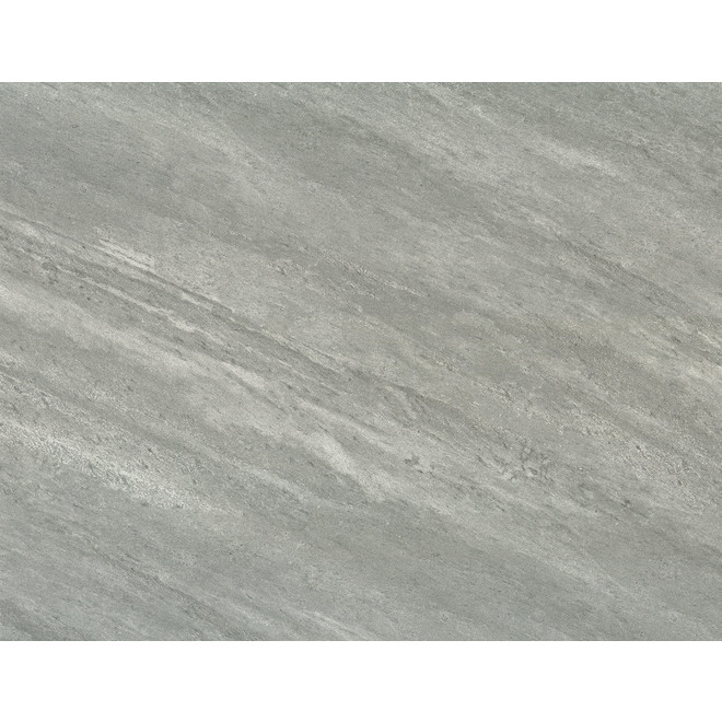 Revêtement de sol en vinyle Multiclic 12 po x 24 po gris granite