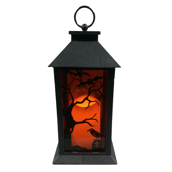 LED Halloween Candle Lantern - 13'' - Orange ZK6012H | Réno-Dépôt