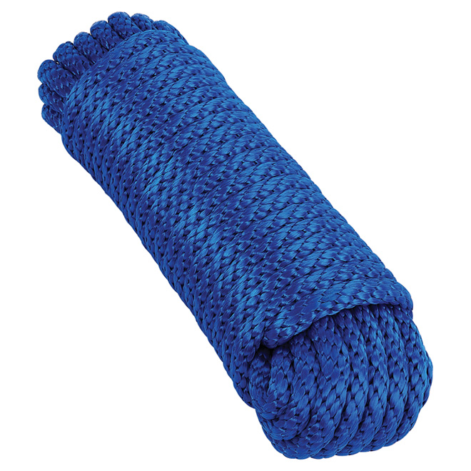 Ben-mor Solid-Braided Rope - Polypropylene - Blue - 50-ft x 1/2-in 60267-PRE
