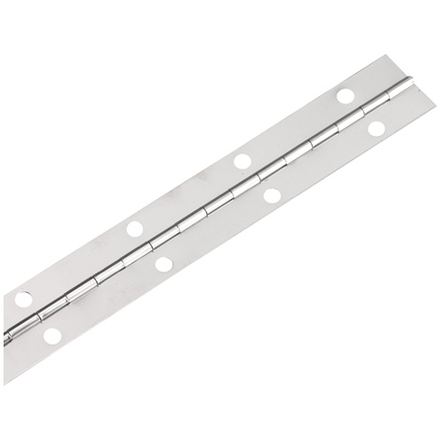 Onward Piano Hinges - 1 1/4-in W x 72-in L - Fixed Pin - Nickel