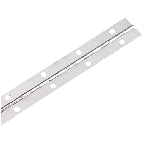 Onward Piano Hinges - 1 1/4-in W x 36-in L - Fixed Pin - Stainless Steel