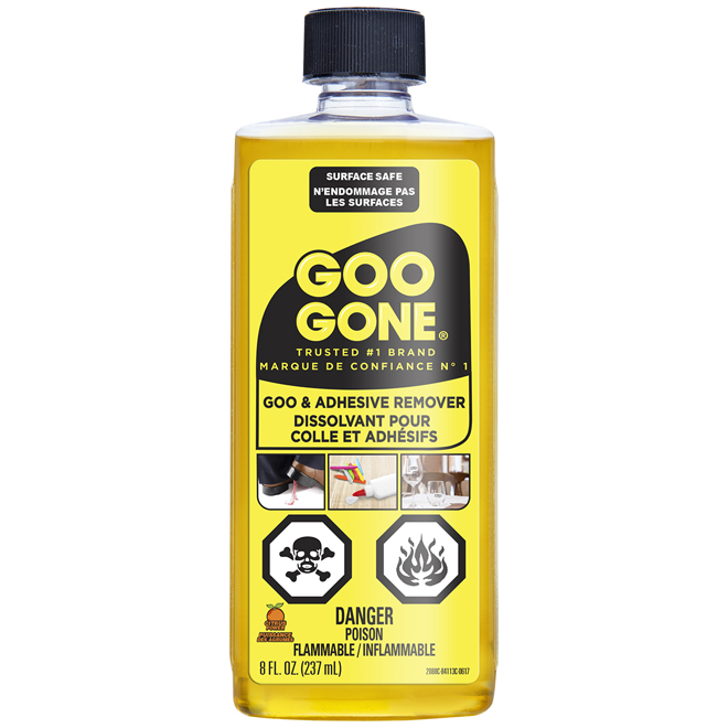 Dissolvant pour colle et adhésifs Goo Gone, original citrus power, convient à toutes surfaces, 237 ml