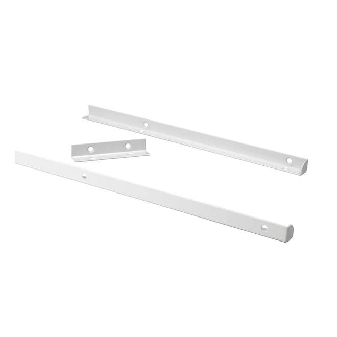 ClosetMaid SuiteSymphony Shelf Support Kit Steel White 0.75in H