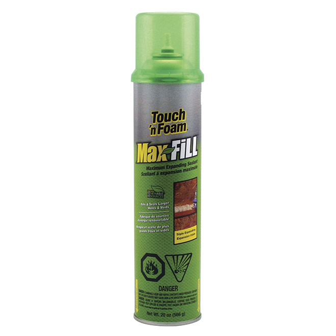 DAP Touch 'n Foam Expanding Insulation Sealant - 20-oz - Fills Gaps and Blocks Insects