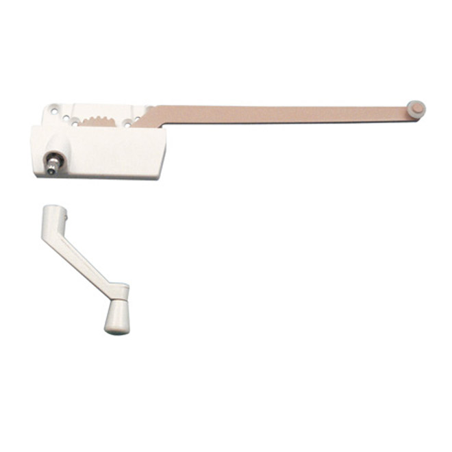 Single Arm Crank for Casement Window - White
