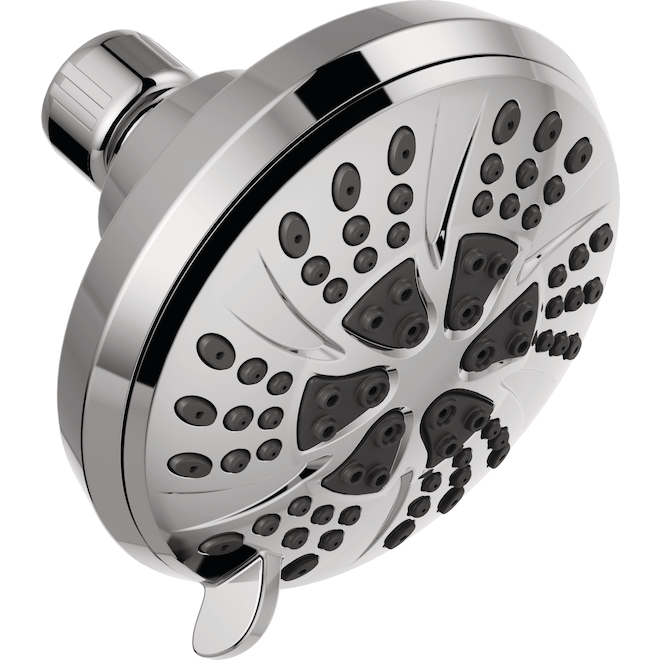 Delta Showerhead with 6 Spray Settings Chrome 75661D-140 | Réno-Dépôt