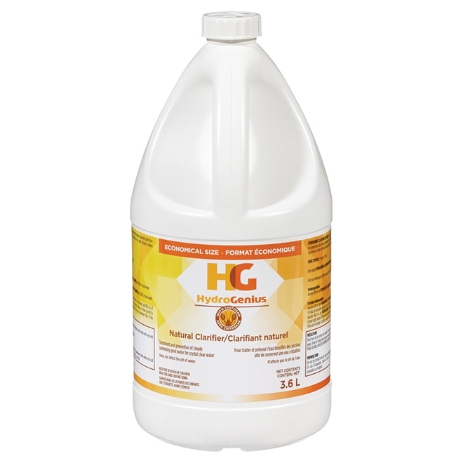 HYDROGENIUS Pool Liquid Clarifier 3.6 L 53CL036 RénoDépôt