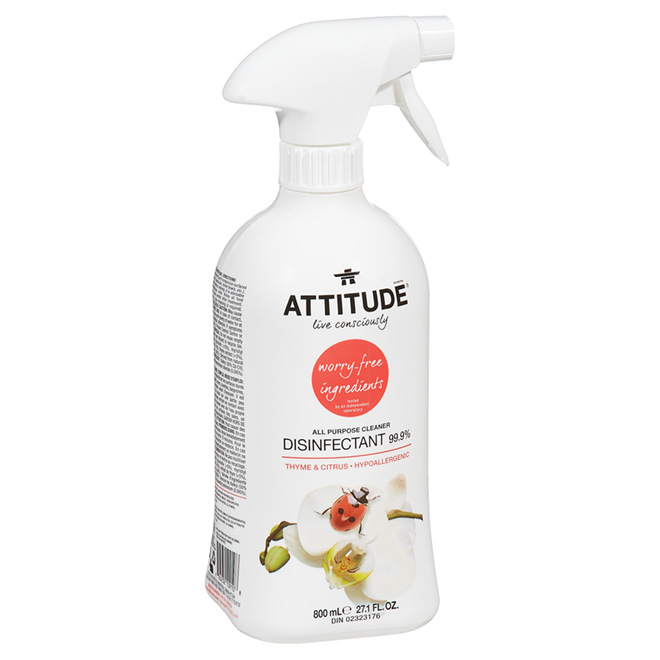 Attitude All Purpose Disenfectant Cleaner 800 mL 10910 RénoDépôt