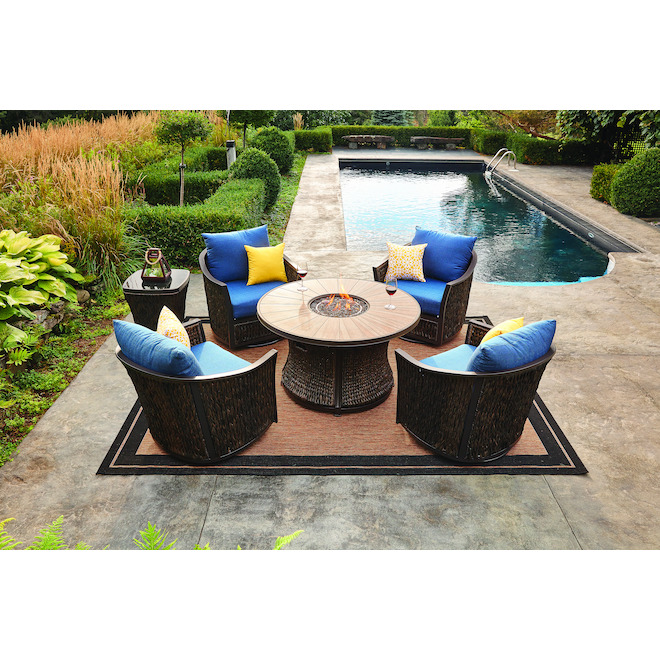 Allen Roth Ellisview Fire Table 48, Allen Roth Fire Pit Table