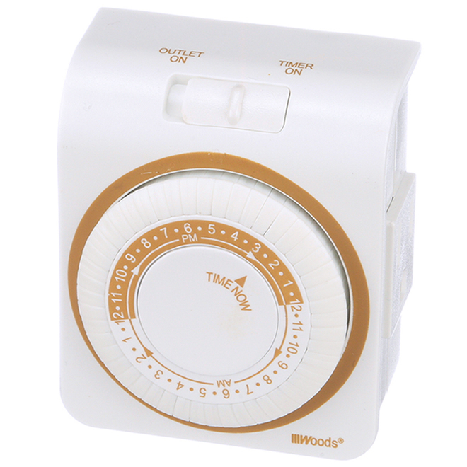 Minuterie programmable Woods 50001WD
