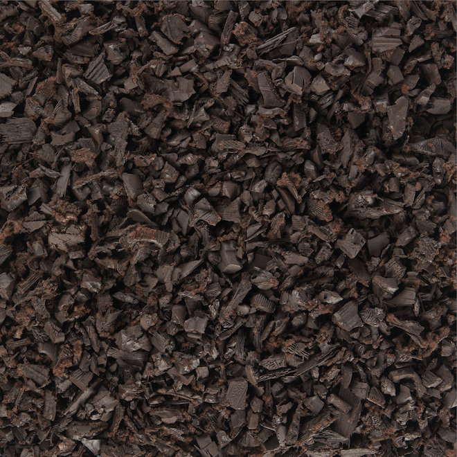 NuScape Brown Rubber Mulch Nuggets 22.6L CNS8BN RénoDépôt