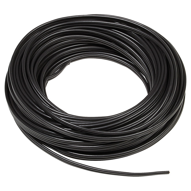 Câble basse tension Southwire, plastique et cuivre, 12 AWG, 100 pi, noir