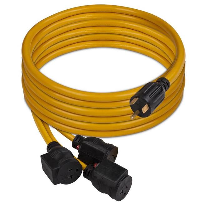 Firman 25-ft 30 A 3-Outlet Power Cord