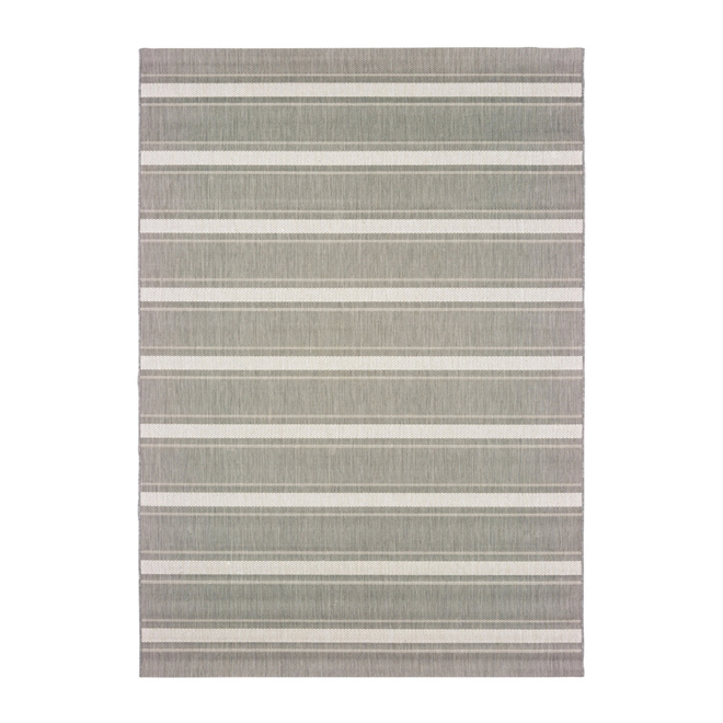 Outdoor Area Rug - 8' x 10' - Stripped natural