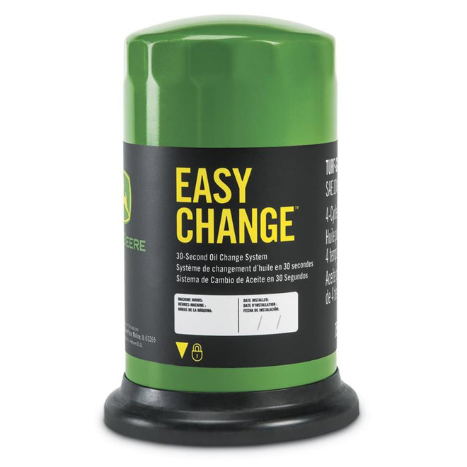 Easy Change Oil Filter with Oil John Deere 100 Series Tractors