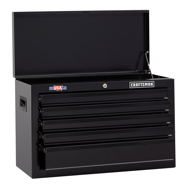 Craftsman Tool Chest With Lid 26 5 Drawers Black