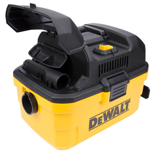 DeWalt 120 V Portable 4-Gal. HP Wet and Dry Vacuum with 20-ft cord DXV04T  Réno-Dépôt