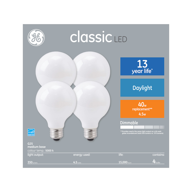 LED G9 Base 4.5W 40WE Bulb