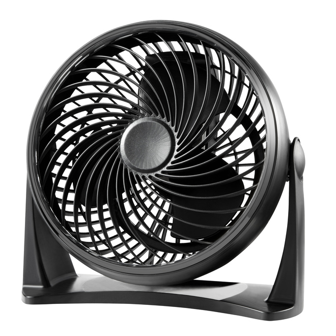 Utilitech Air Circulatory Fan - Plastic 8-in 3-Speed black