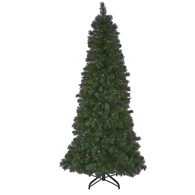 Holiday Living Hampton Illuminated Tree with 819 Tips - 7.5-ft