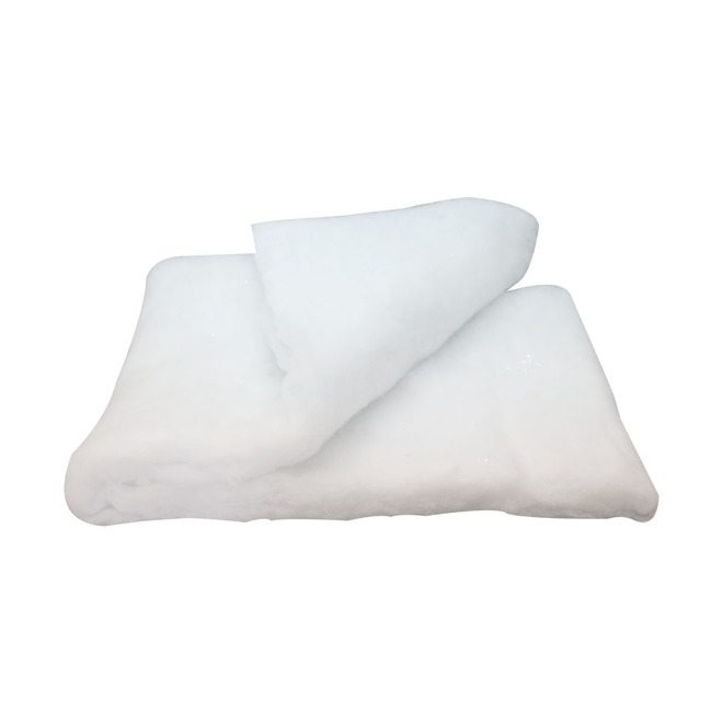 Holiday Living - Decorative Snow Blanket - Polyester - 96-in x 15-in - White
